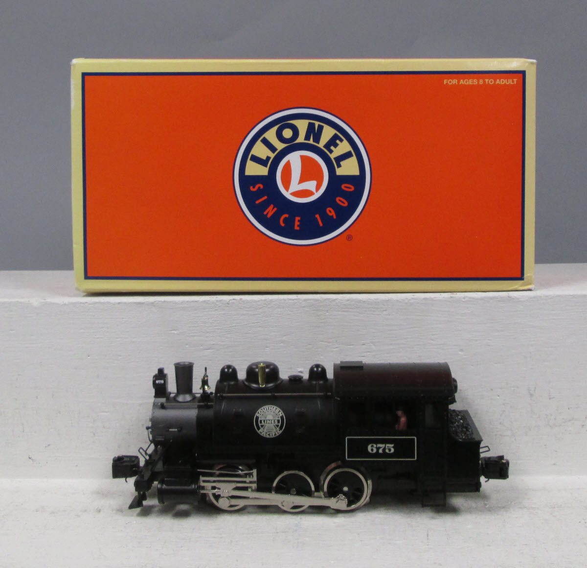 Lionel 6-28675 O Southern Pacific Dockside Switcher  #675 with Smoke