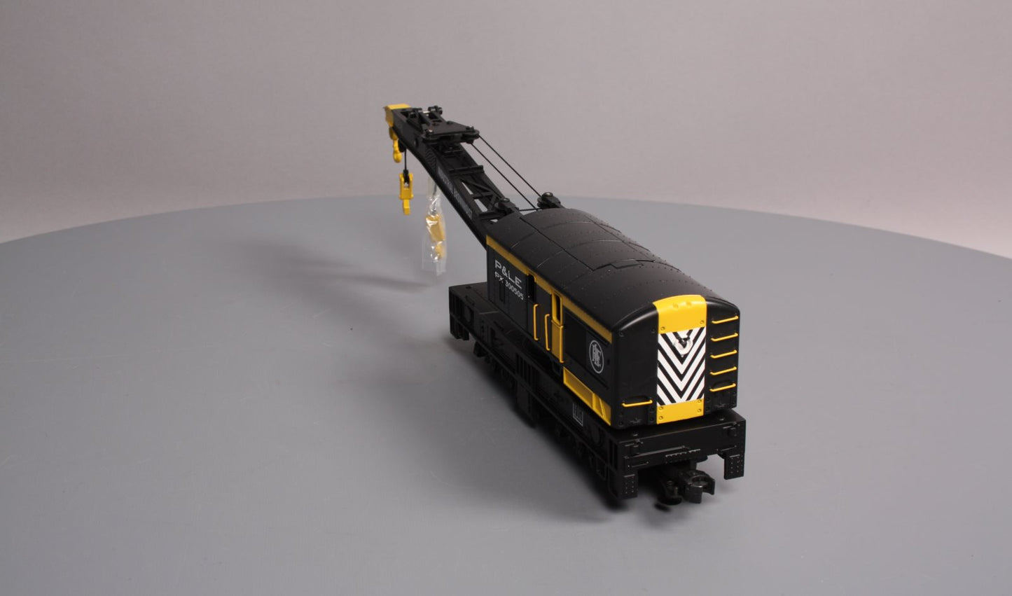 MTH 20-98973 O Gauge Pittsburgh & Lake Erie Crane Car #PX300505