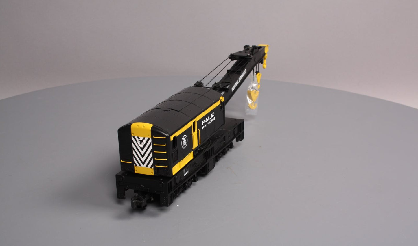 MTH 20-98973 O Gauge Pittsburgh & Lake Erie Crane Car #PX300505