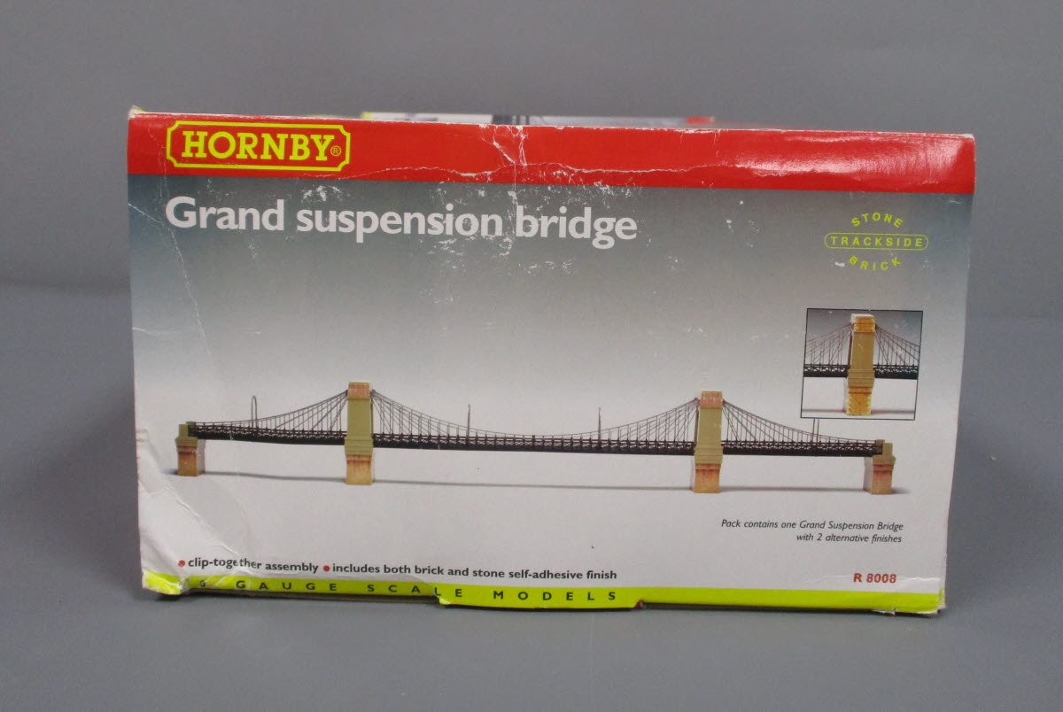 Hornby R8008 OO Gauge Grand Suspension Bridge