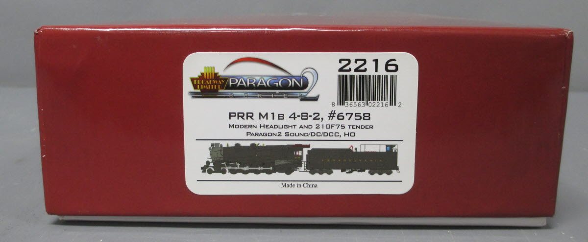 Broadway Limited 2216 HO Pennsylvania Railroad Class M1b 4-8-2 Post-1946 #6758