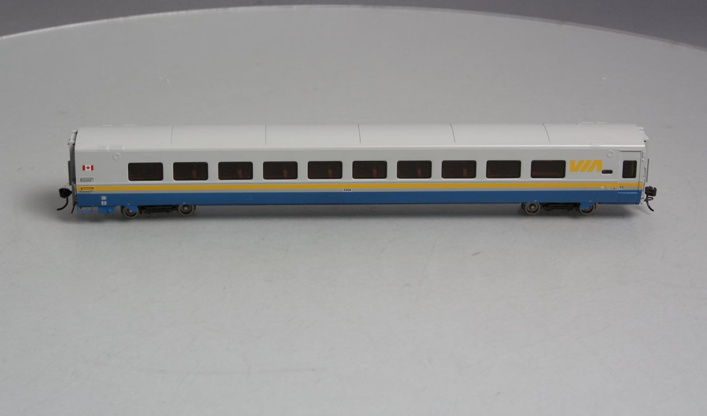 Rapido 108002 HO Scale VIA Rail LRC Coach #3309
