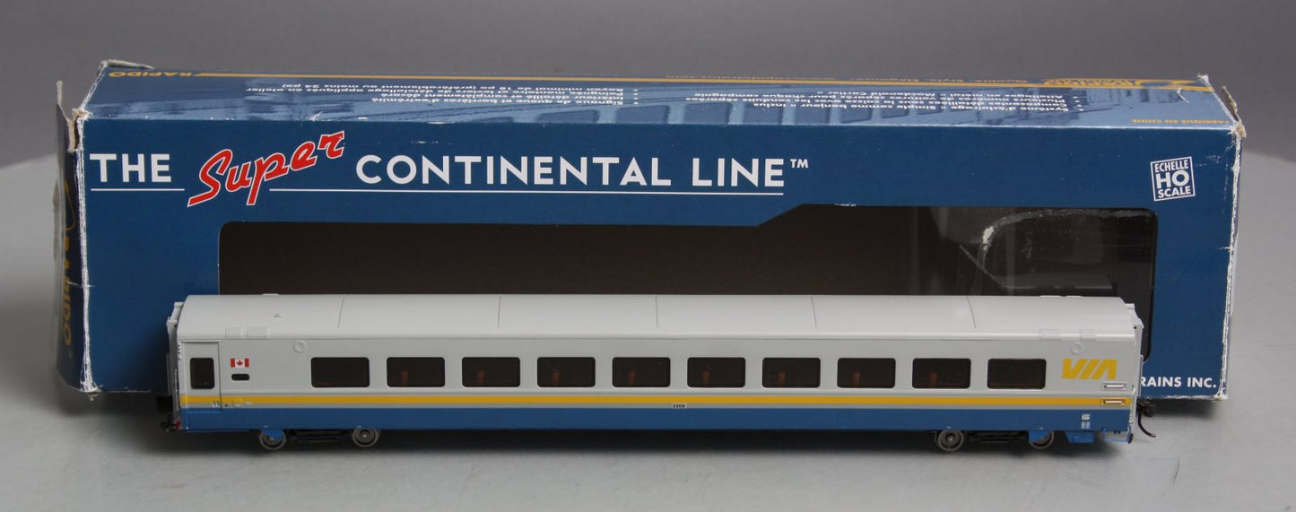 Rapido 108002 HO Scale VIA Rail LRC Coach #3309