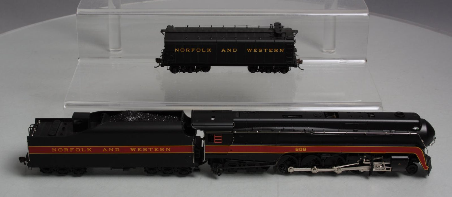 Bachmann 82105 Spectrum HO Scale N&W J 4-8-4 Freight Steam Locomotive #608