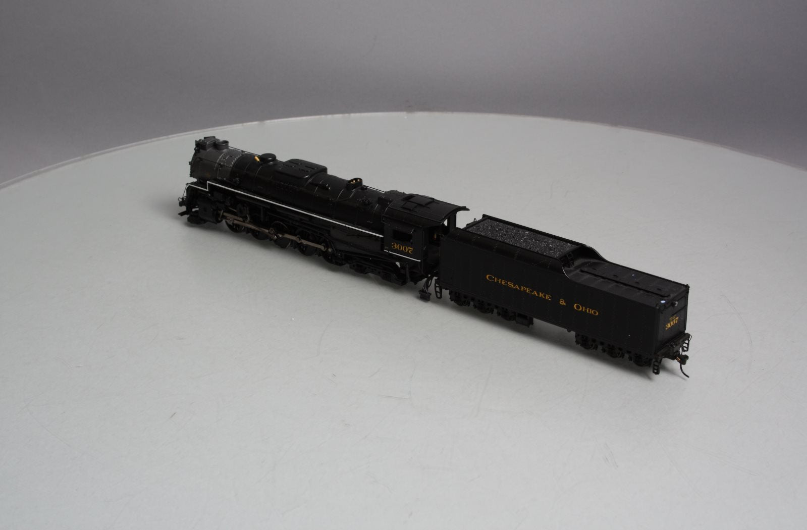Broadway Limited 5017 HO C&O Class T-1 2-10-4 Steam Locomotive & Tender #3007