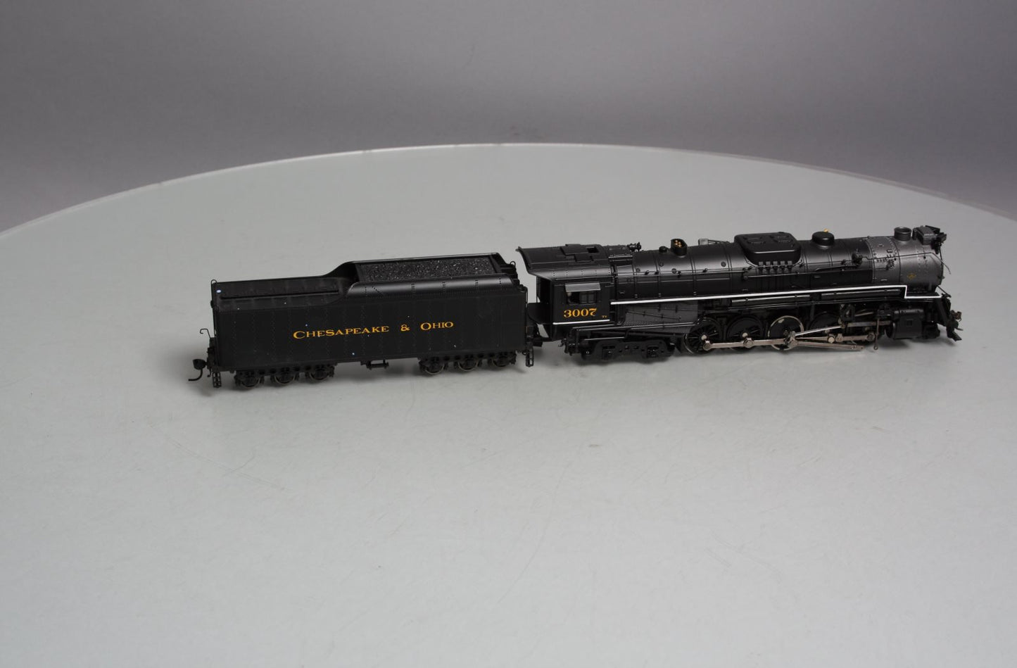 Broadway Limited 5017 HO C&O Class T-1 2-10-4 Steam Locomotive & Tender #3007
