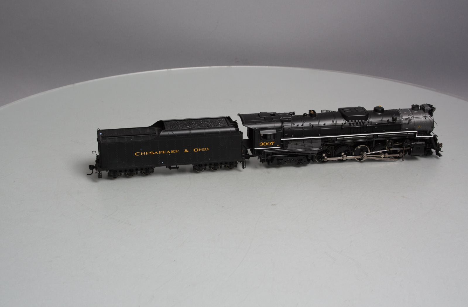 Broadway Limited 5017 HO C&O Class T-1 2-10-4 Steam Locomotive & Tender #3007