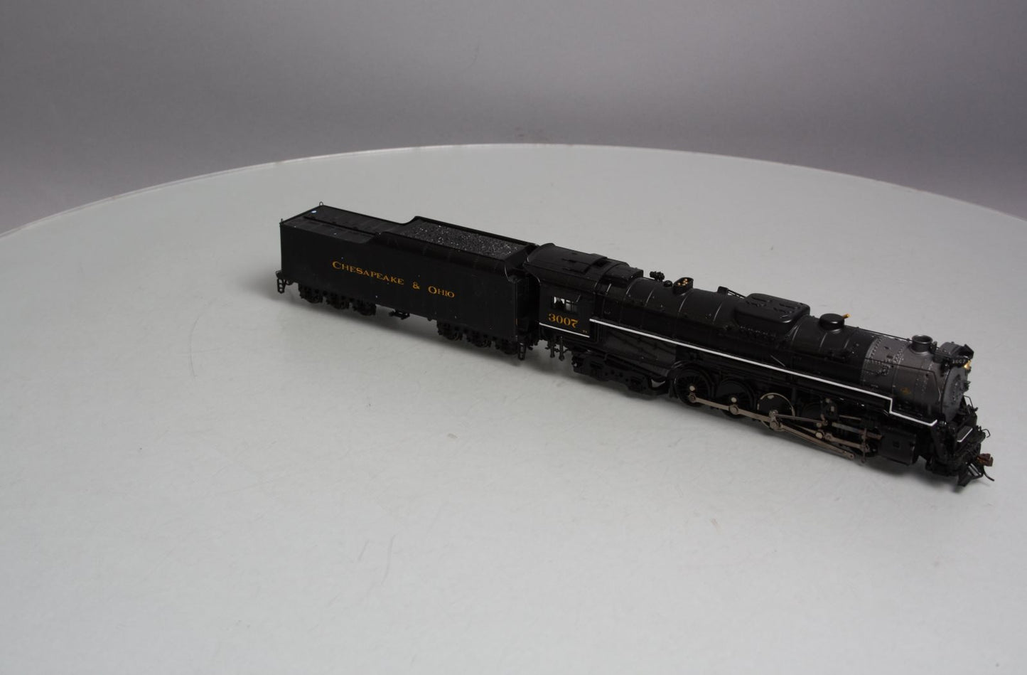 Broadway Limited 5017 HO C&O Class T-1 2-10-4 Steam Locomotive & Tender #3007