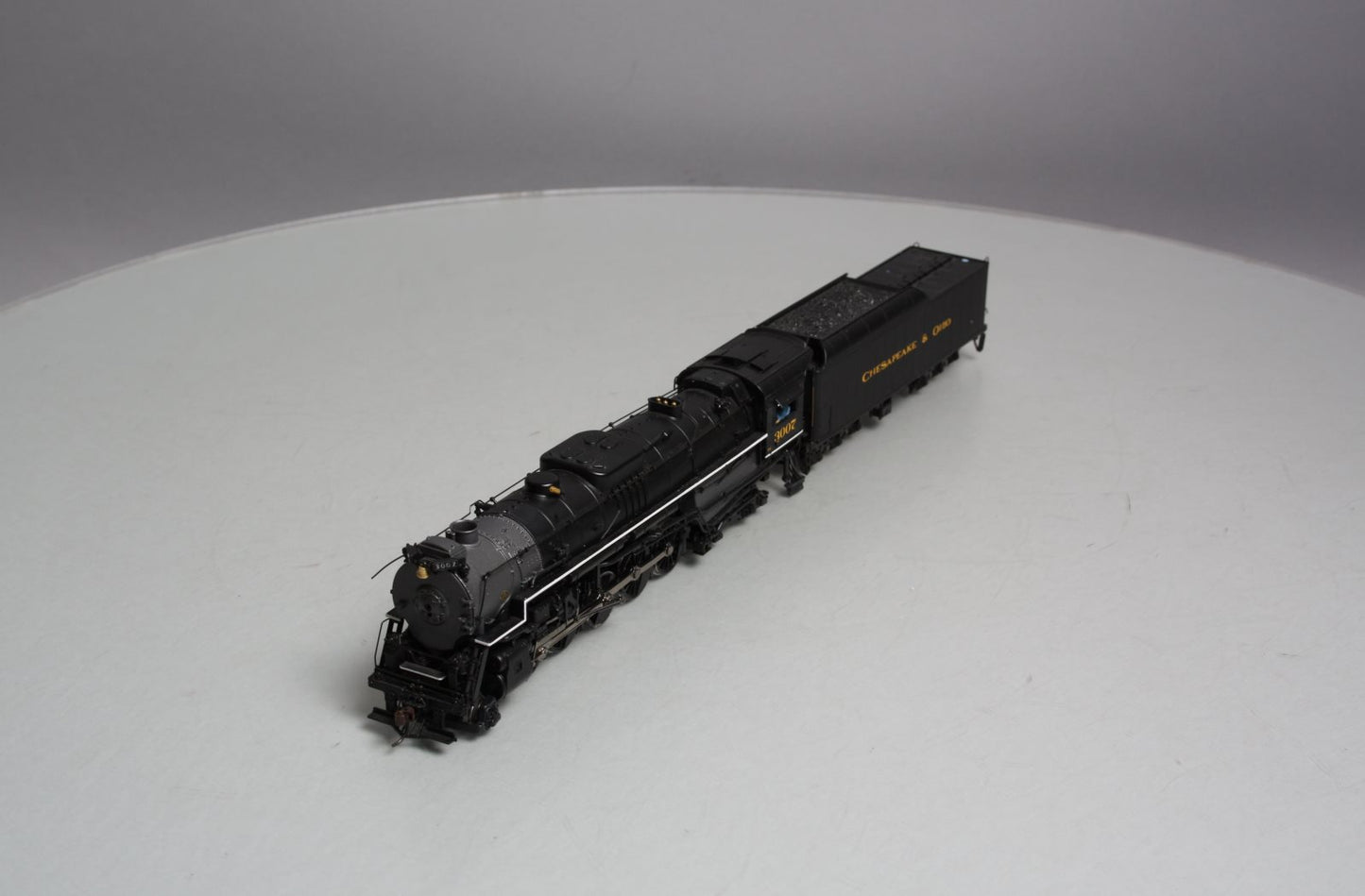 Broadway Limited 5017 HO C&O Class T-1 2-10-4 Steam Locomotive & Tender #3007