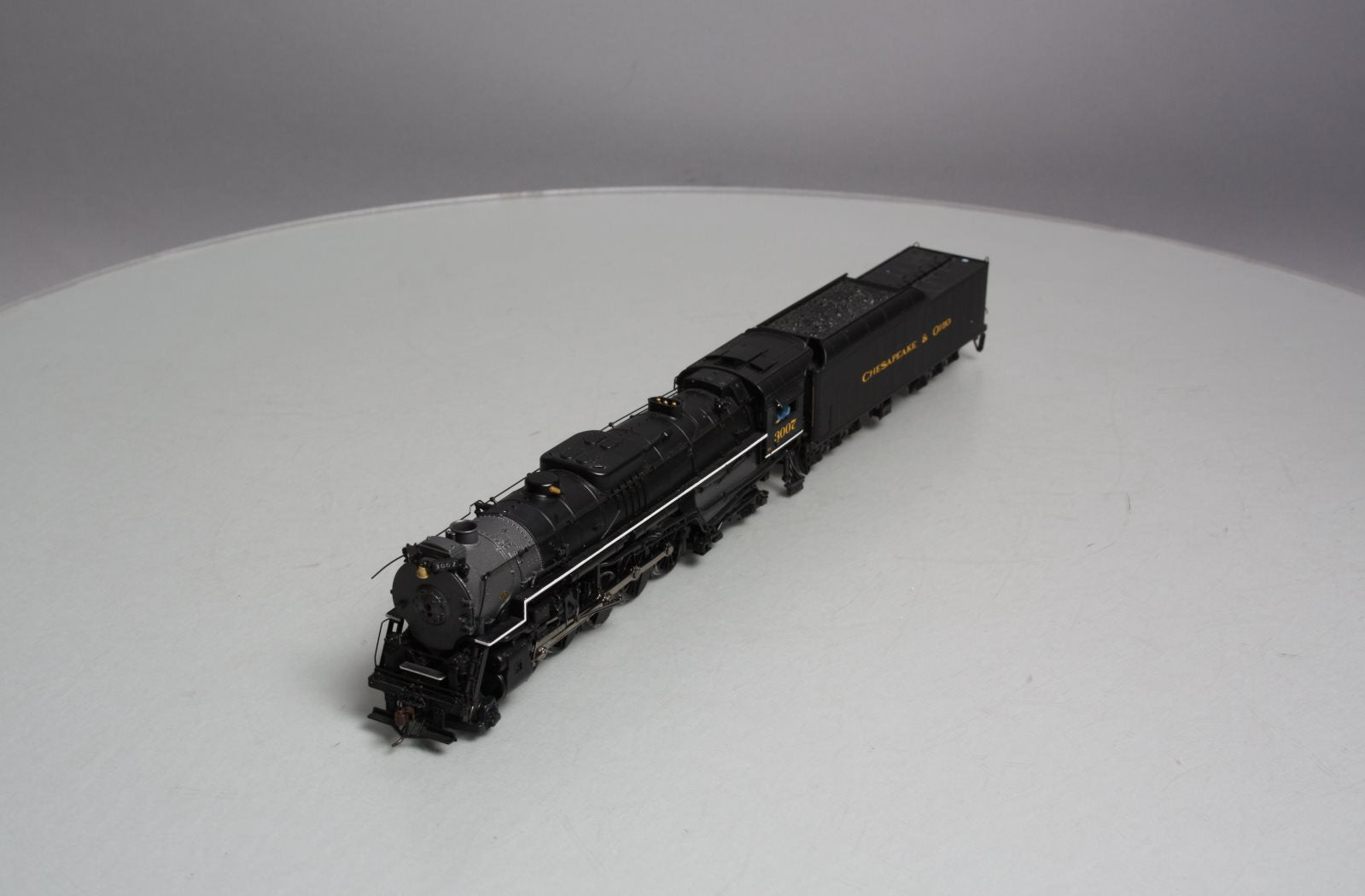 Broadway Limited 5017 HO C&O Class T-1 2-10-4 Steam Locomotive & Tender #3007
