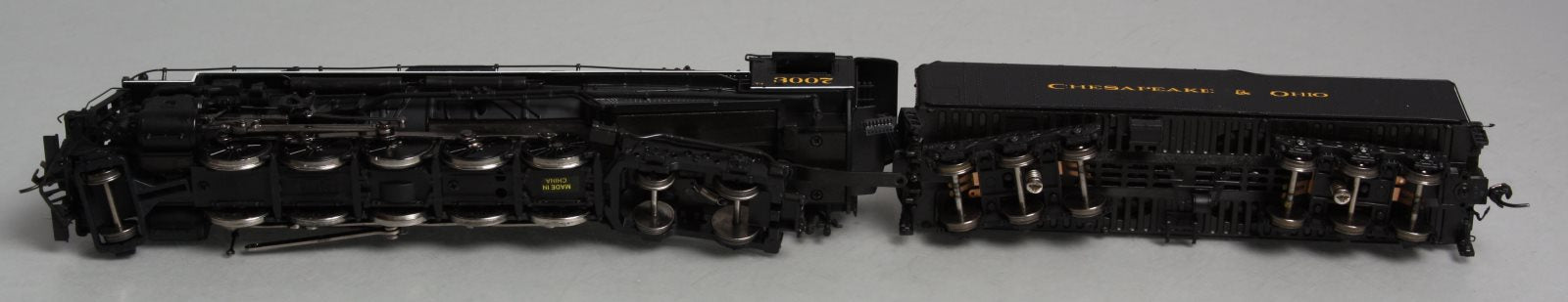 Broadway Limited 5017 HO C&O Class T-1 2-10-4 Steam Locomotive & Tender #3007