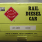 Aristo-Craft 22805 G Amtrak Budd Rail Diesel Car #10