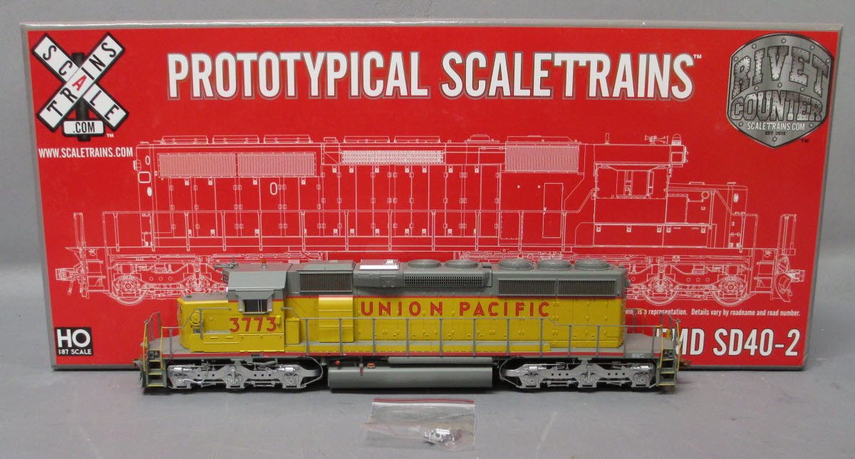 Scale Trains SXT30392 HO Union Pacific EMD SD40-2 Diesel Locomotive #3773