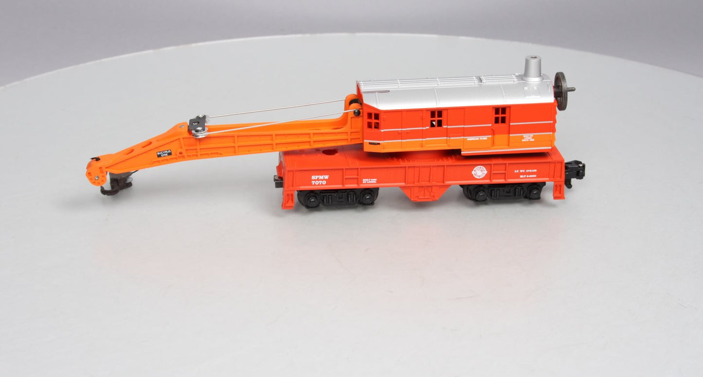 American Flyer 6-48218 S Scale Southern Pacific TTOS Crane Car
