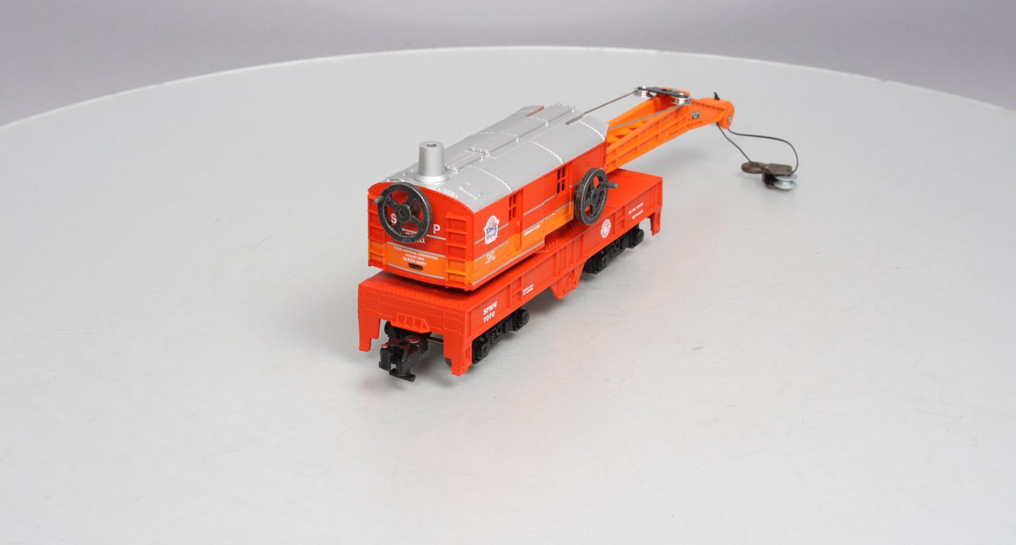 American Flyer 6-48218 S Scale Southern Pacific TTOS Crane Car