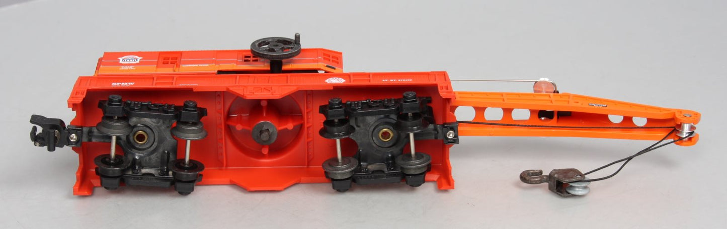 American Flyer 6-48218 S Scale Southern Pacific TTOS Crane Car