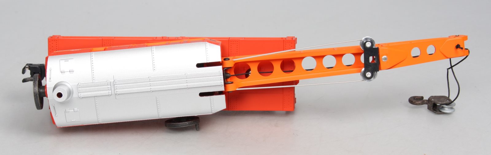 American Flyer 6-48218 S Scale Southern Pacific TTOS Crane Car