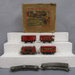 American Flyer 1312 O Vintage Vanguard Set: Red 3100 Electric Loco w/3141 & 3142