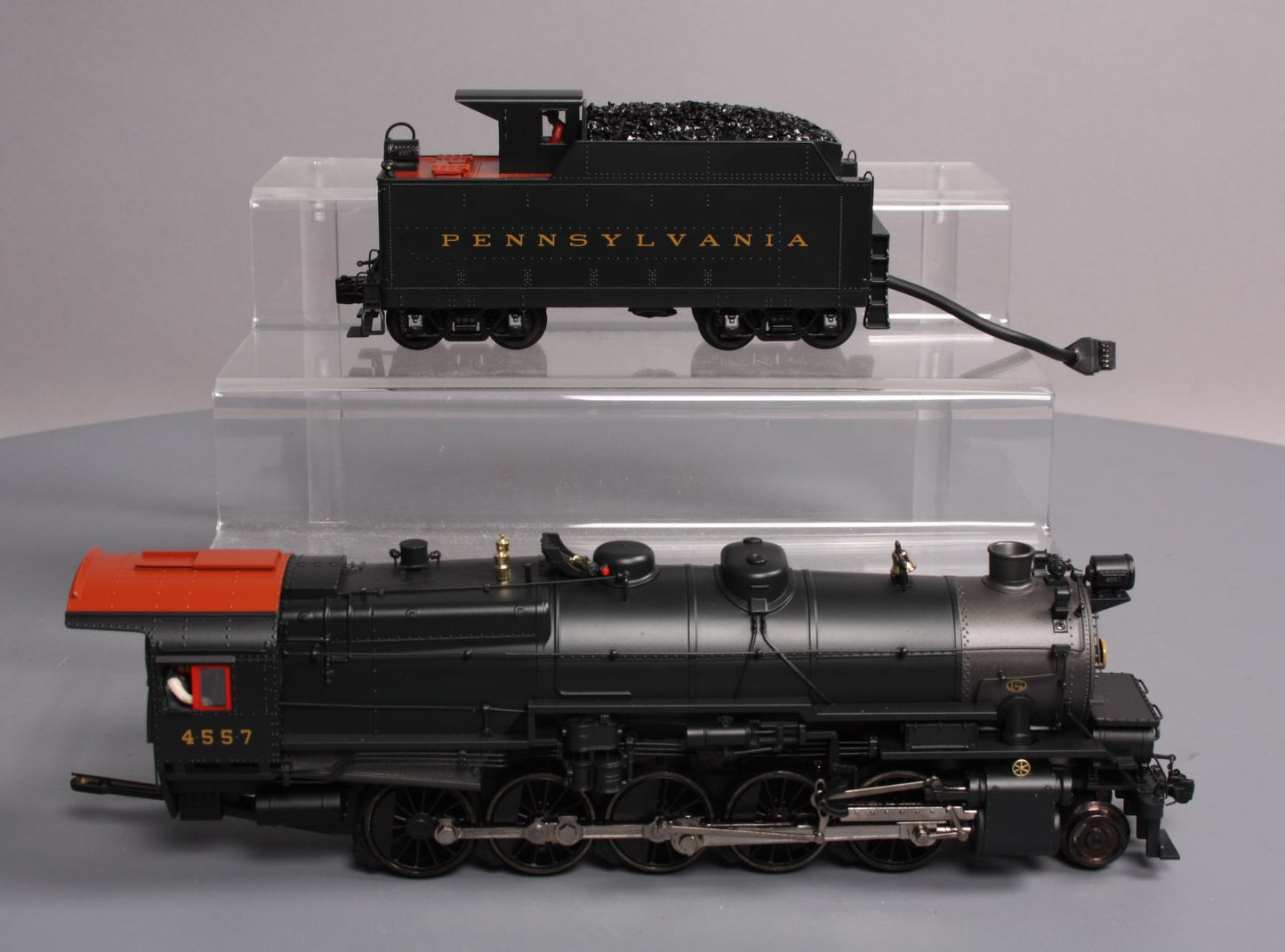 MTH 20-3254-1 O PRR 2-10-0 Decapod Steam Locomotive High Rail w/PS2 #4557
