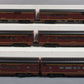 Lionel 6-15333 O Gauge Norfolk & Western Aluminum Passenger Cars (Set of 6)