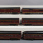 Lionel 6-15333 O Gauge Norfolk & Western Aluminum Passenger Cars (Set of 6)