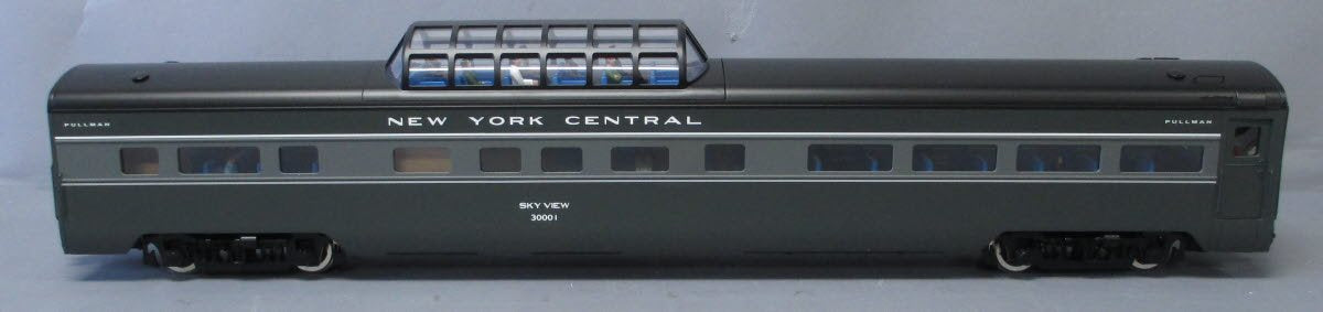 USA Trains 31036 G NYC "20th Century Limited" Vista Dome Lighted #1 Metal Wheels