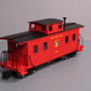 Bachmann 93811 G Scale Great Northern Center Cupola Wood Caboose (Metal Wheels)