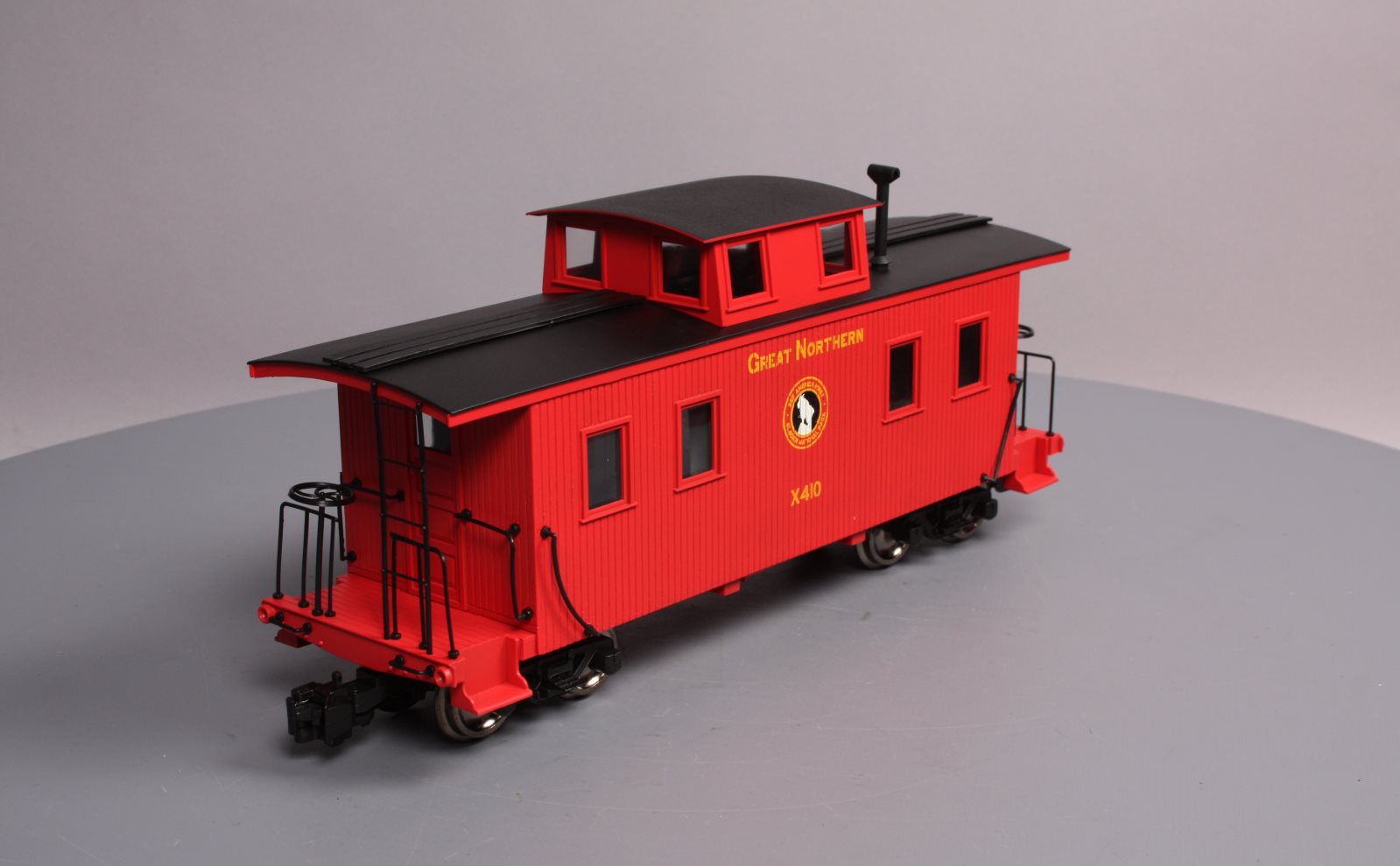 Bachmann 93811 G Scale Great Northern Center Cupola Wood Caboose (Metal Wheels)