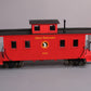 Bachmann 93811 G Scale Great Northern Center Cupola Wood Caboose (Metal Wheels)