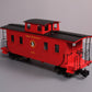 Bachmann 93811 G Scale Great Northern Center Cupola Wood Caboose (Metal Wheels)