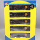 Athearn 94476 HO Scale Santa Fe 50' Thrall High-Side Coal Gondolas (Pack of 5)