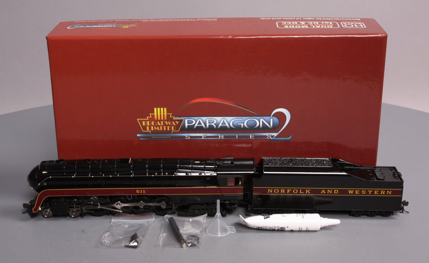 Broadway Limited 2550 HO Norfolk & Western Class J 4-8-4 Paragon2™ #611