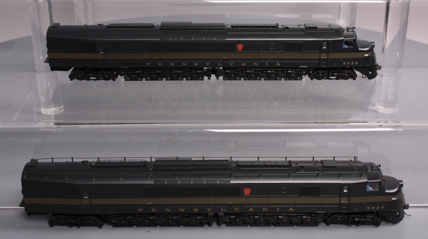 Broadway Limited 2090 HO PRR A1/A2 Set Diesel Locomotive #5828 w/ DCC/Sound