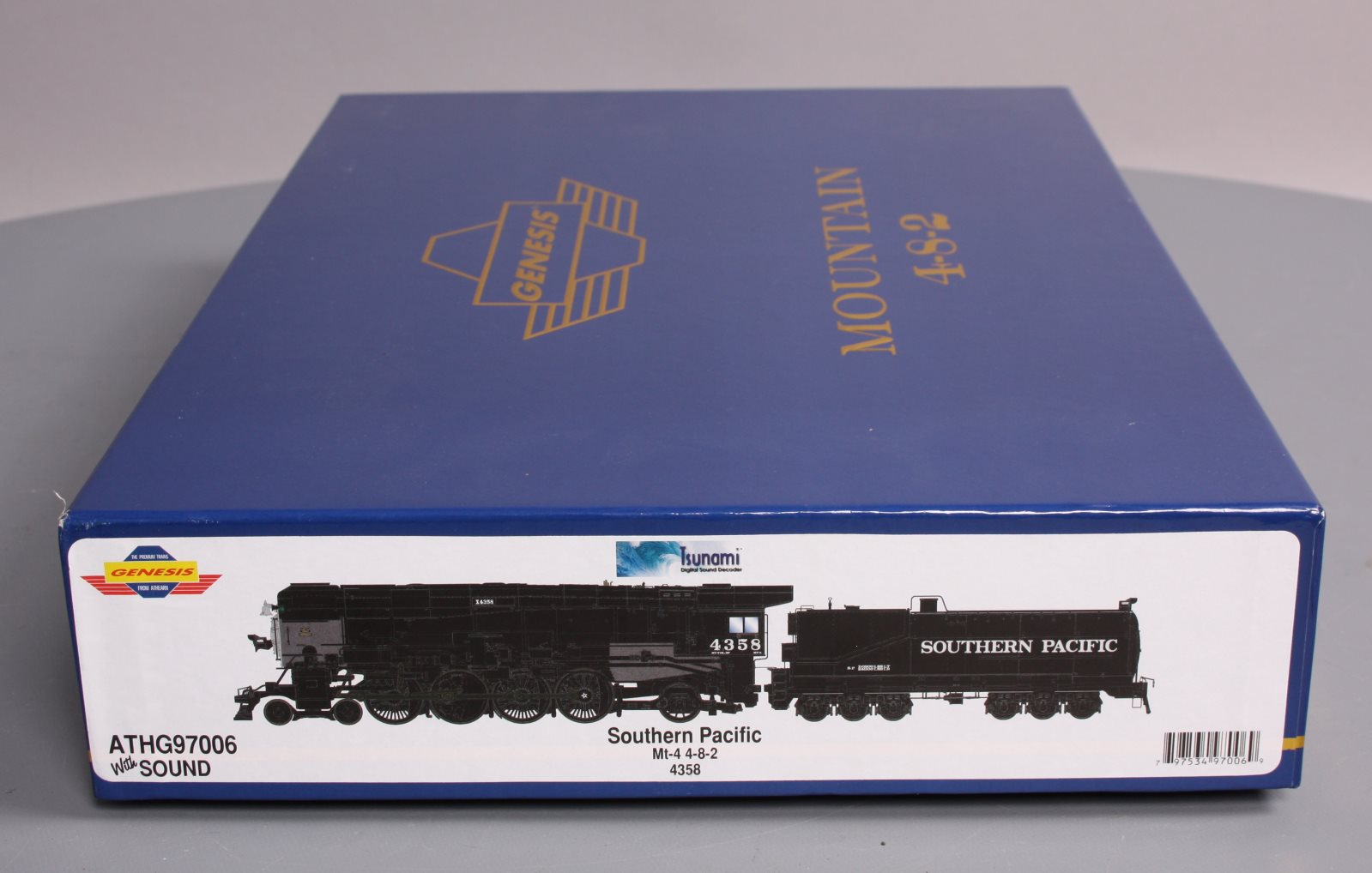 Athearn G97006 HO SP 4-8-2 MT-4/Skyline Steam Locomotive w/DCC & Sound #4358