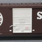 USA Trains R19300A Santa Fe Tuscan 50 Ft. Box Car with Steel Door (Metal Wheels)