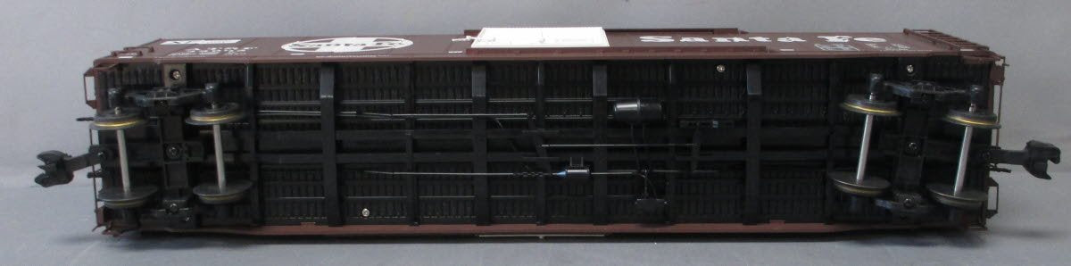 USA Trains R19300A Santa Fe Tuscan 50 Ft. Box Car with Steel Door (Metal Wheels)