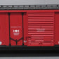 USA Trains R19300C G Santa Fe 50 Ft. Box Car with Plug/Steel Double Door Combo