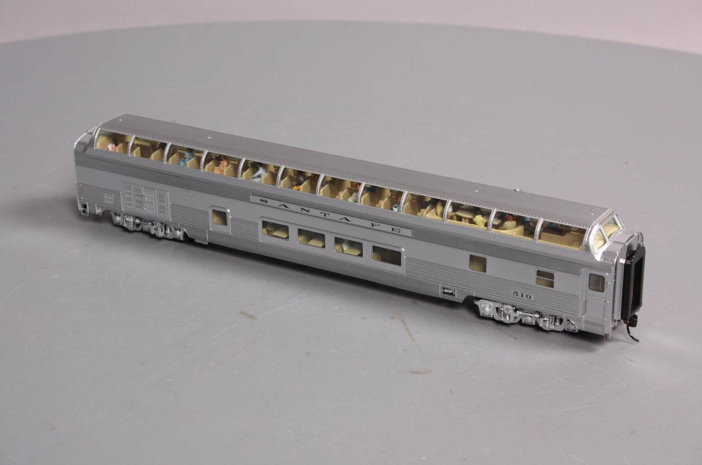 Walthers 920-9472 HO Scale Santa Fe El Capitan 85' Budd Big Dome Bar Lounge #510