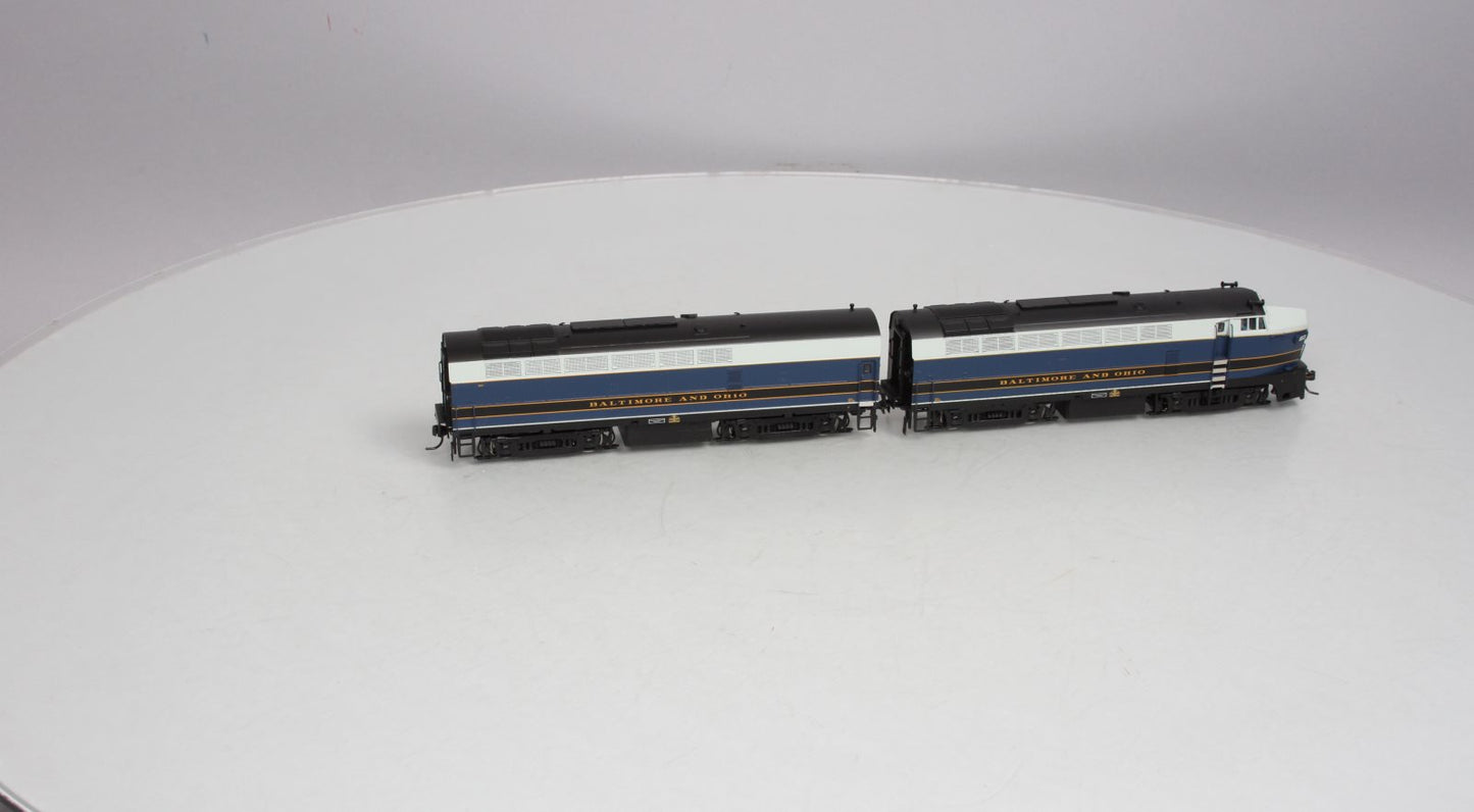 Broadway Limited 4060 HO B&O Baldwin Sharknose RF-16 A/B Diesel Locomotive
