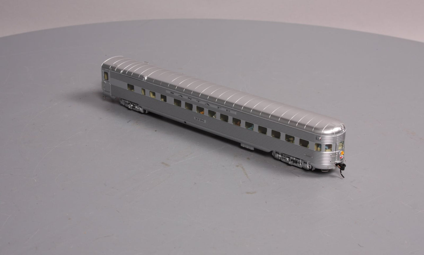 Walthers 920-9483 HO Santa Fe El Capitan 85' P-S 42-Seat Coach Observation #3246