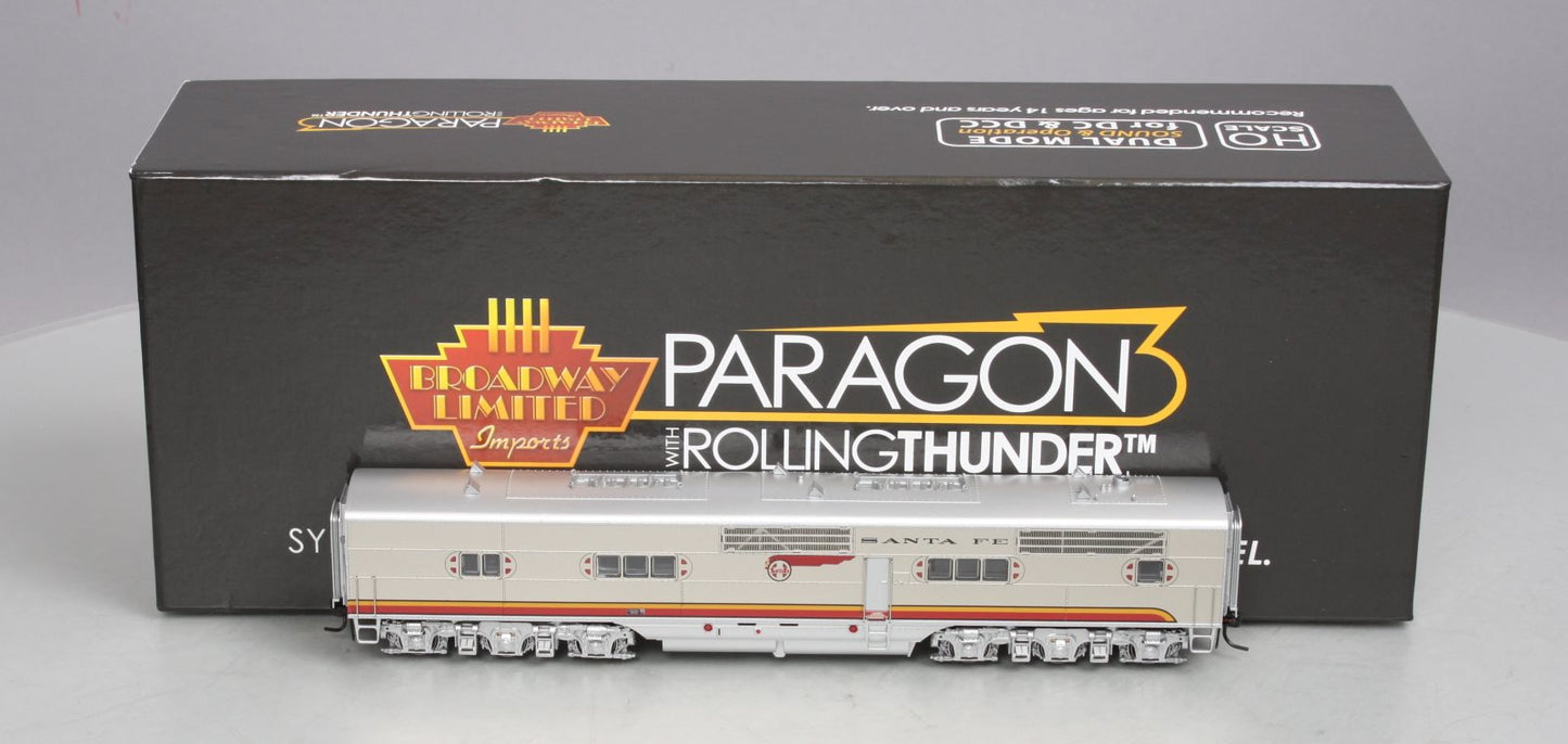 Broadway Limited 4537 HO ATSF EMC E1 B-Unit with Sound Diesel Locomotive #3A