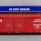 USA Trains R19313B G Burlington Route 50 Ft. Box Car with AAR Double Door