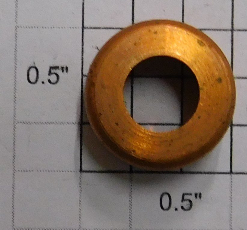 Lionel 385-36 Boiler Front Trim Ring-#385, 1835-Copper