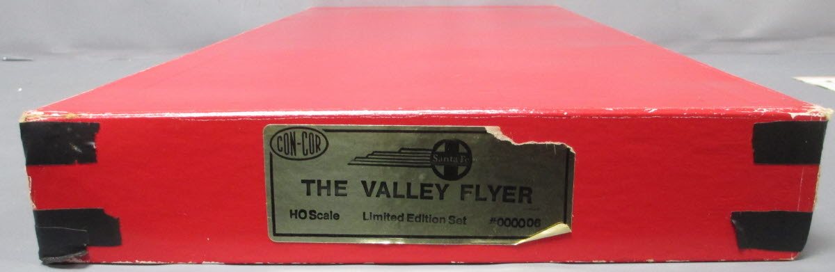 Con-Cor 000006 HO Scale Santa Fe The Valley Flyer Limited Edition Set