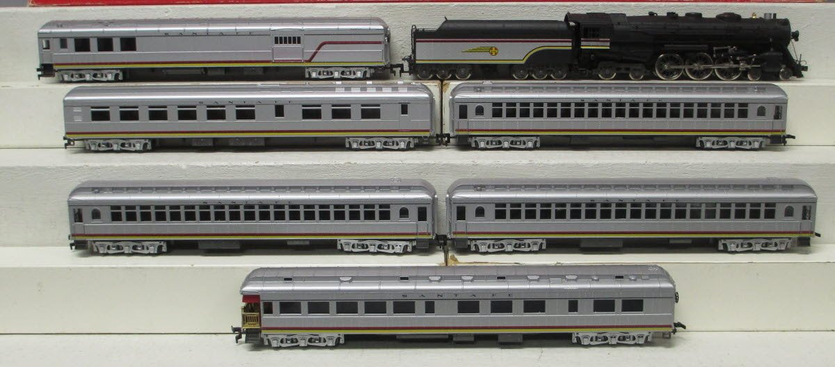Con-Cor 000006 HO Scale Santa Fe The Valley Flyer Limited Edition Set