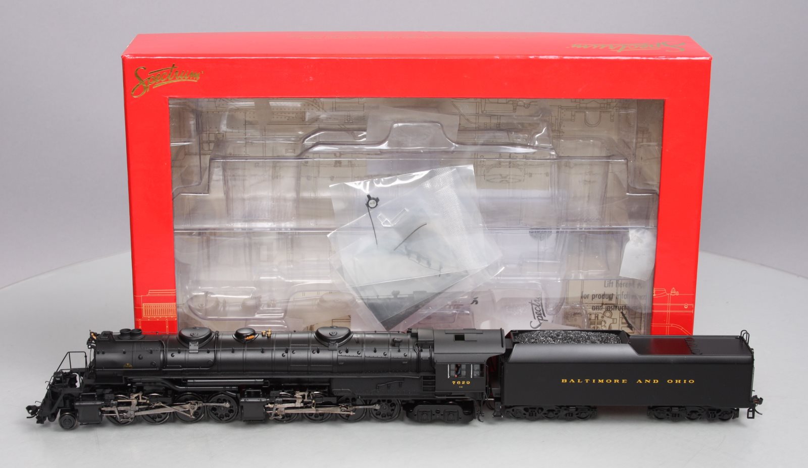 Bachmann 80408 HO Baltimore & Ohio EM-1 2-8-8-4 Steam Engine #7629/DCC