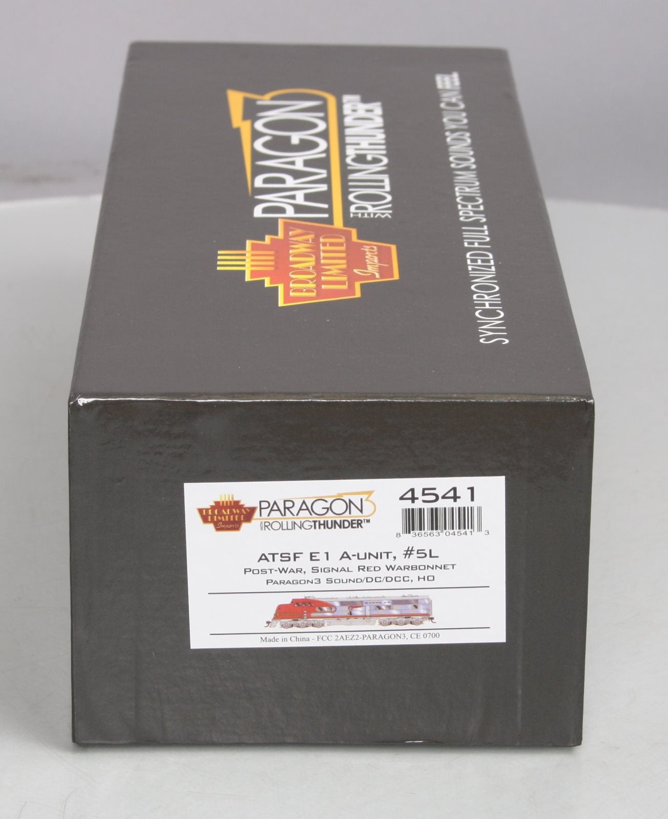 Broadway Limited 4541 HO Scale ATSF E1 Diesel Locomotive #5L w/DCC, Sound