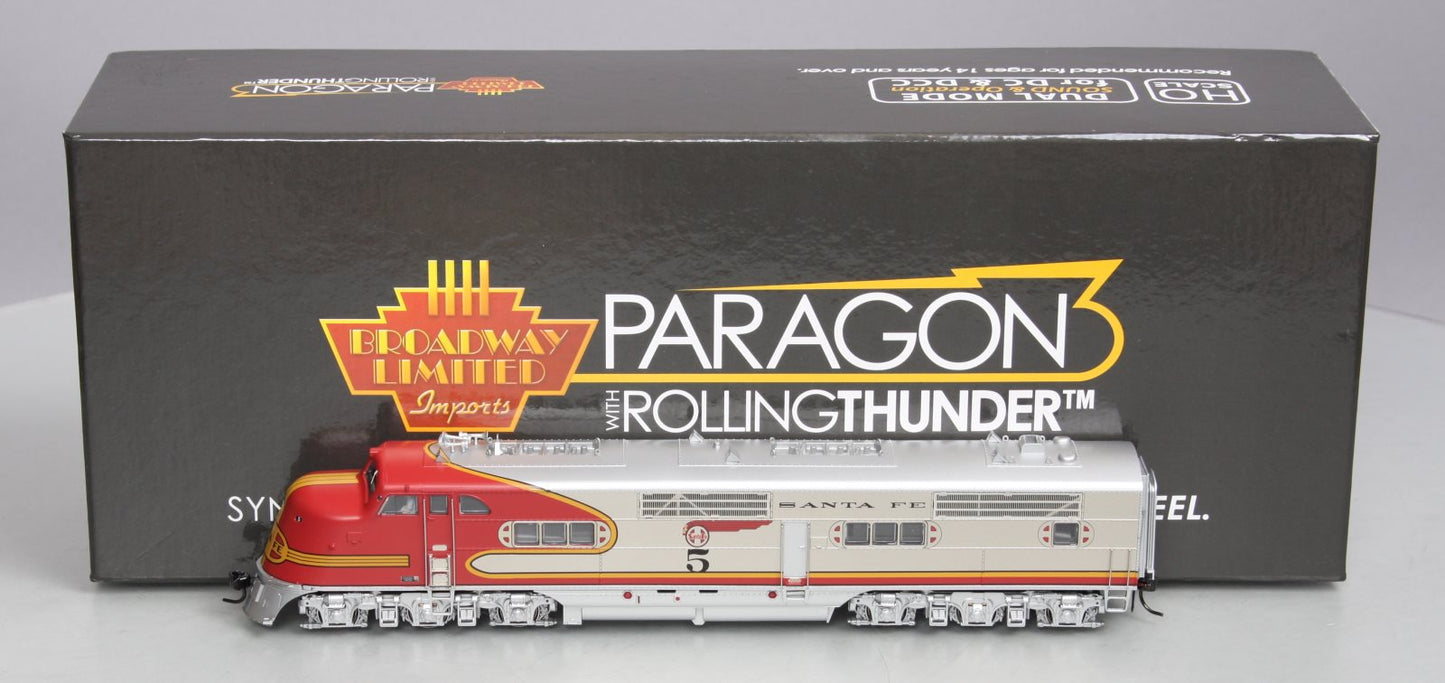 Broadway Limited 4541 HO Scale ATSF E1 Diesel Locomotive #5L w/DCC, Sound