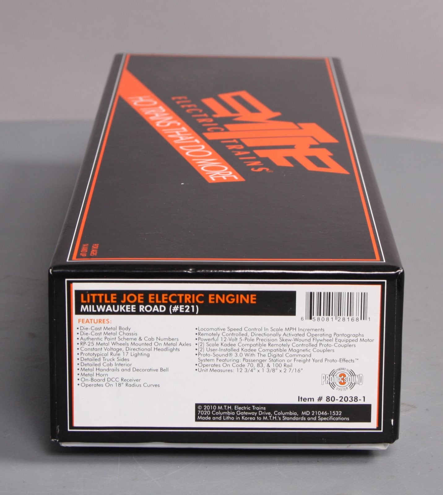 MTH 80-2038-1 HO Scale Milwaukee Road Little Joe Electric with Proto-Sound 3.0