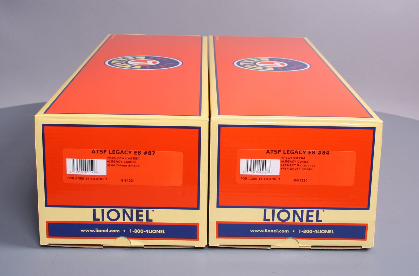 Lionel 6-82831 O Great Northern AA E7 Diesel Locomotive Set 501A,501B
